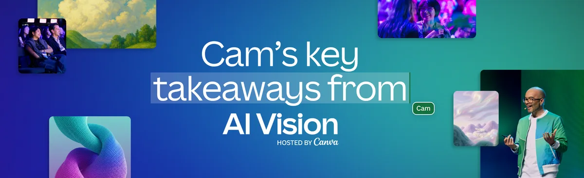 Canva 官方文章配圖:Canva AI Vision Sydney:當生成更容易,創意判斷更重要