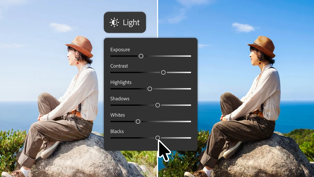 Adobe Photoshop 新版 AI 編輯功能官方示意