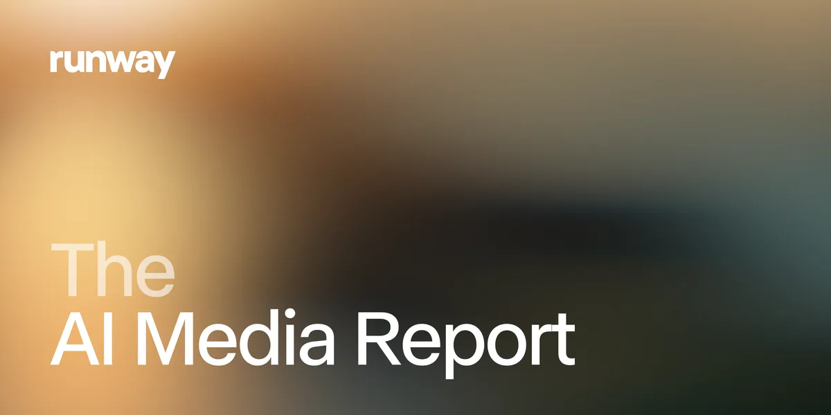 Runway 官方文章配圖:Runway AI Media Report:企業影音製作的成本與流程變化