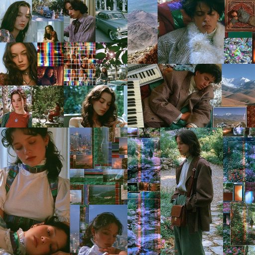 Muted Memory Collage — sref.site