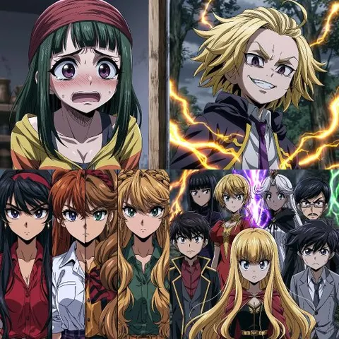 Electric Shadow Manga — sref.site