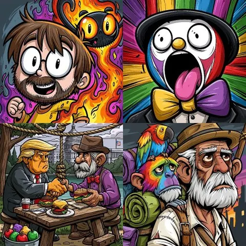 Grotesque Gouache Grotesquerie — sref.site