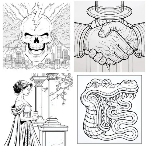 Ink Line Mondo — sref.site