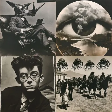 Spectral Photo Collage — sref.site