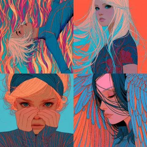 Anxious Wave Gouache — sref.site