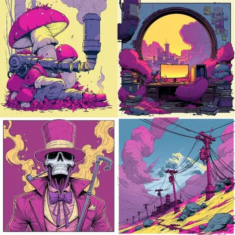 Crimson Smog Pulp — sref.site