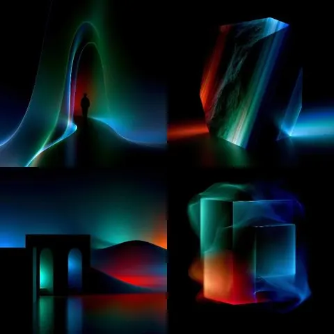 Veiled Light Abstraction — sref.site