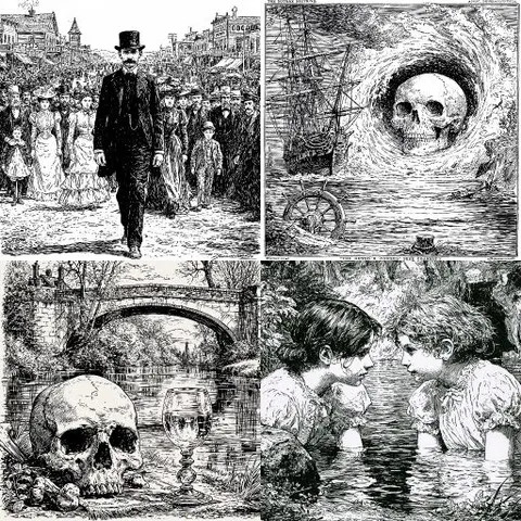磨舊羊皮蝕刻 — sref.site