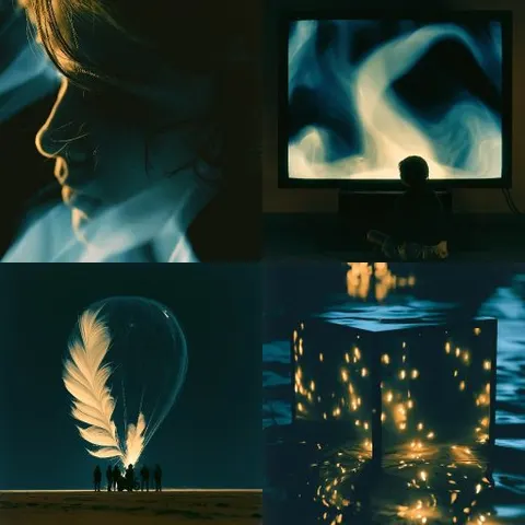 Cerulean Glass Film — sref.site