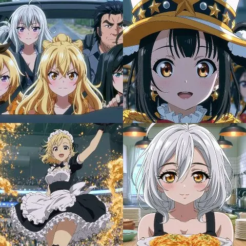 Amber Gaze Anime — sref.site