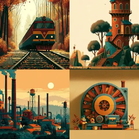 Rust Belt Posters — sref.site